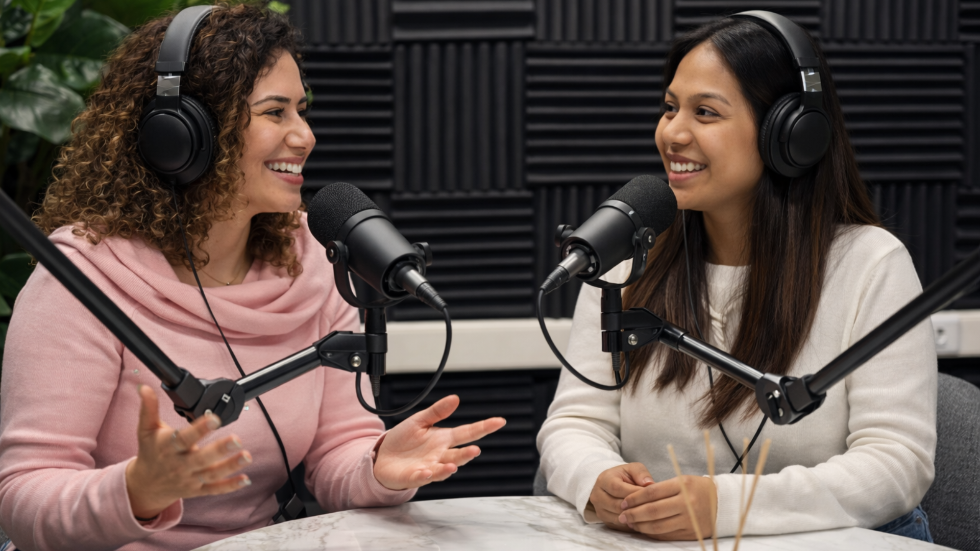 Podcast host portrait